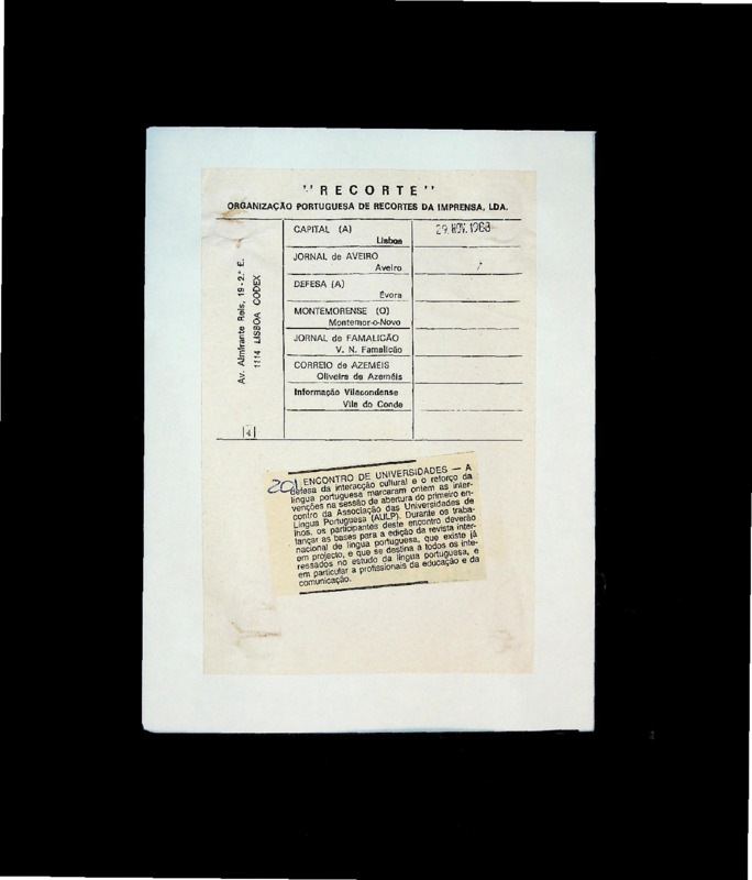  Encontro de universidades 