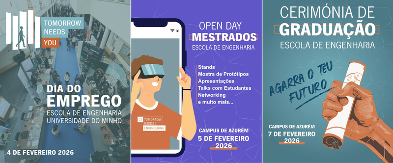  Tomorrow Needs You, Open Day Mestrados e Cerimónia de Graduação 