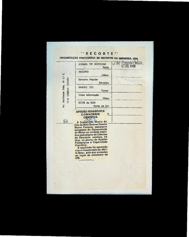  Aptidão pedagógica e capacidade científica 