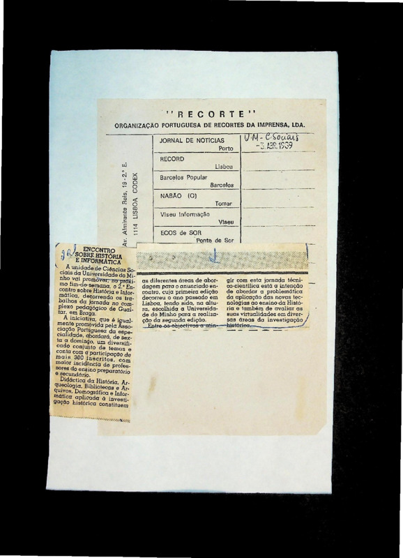  Encontro sobre história e informática 