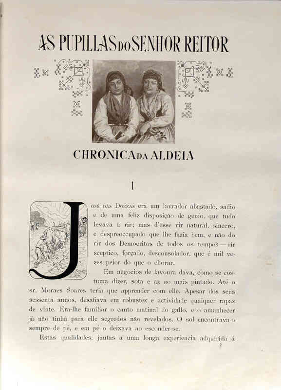  As pupillas do Senhor Reitor : chrónica da aldeia 