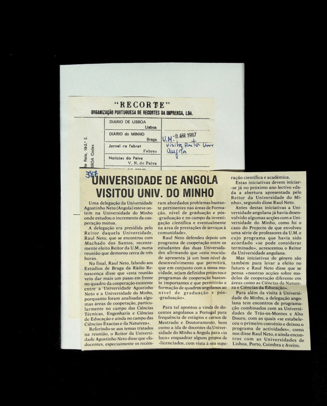  Universidade de Angola visitou Univ. do Minho 