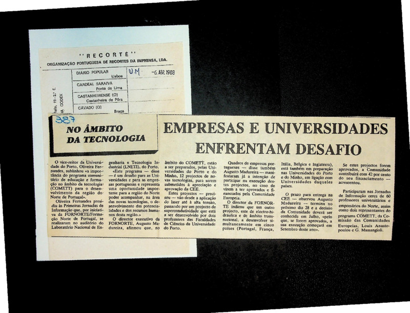  No âmbito da tecnologia: empresas e universidades enfrentam desafio 