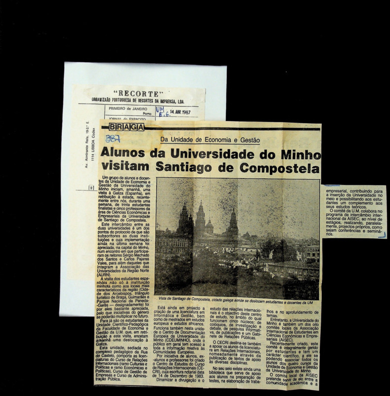  Alunos da Universidade do Minho visitam Santiago de Compostela 