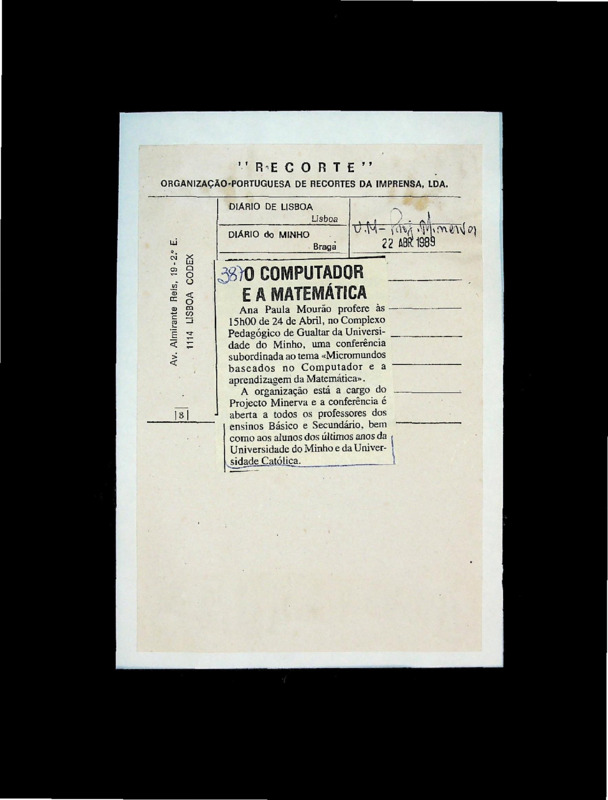  O Computador e a Matemática 