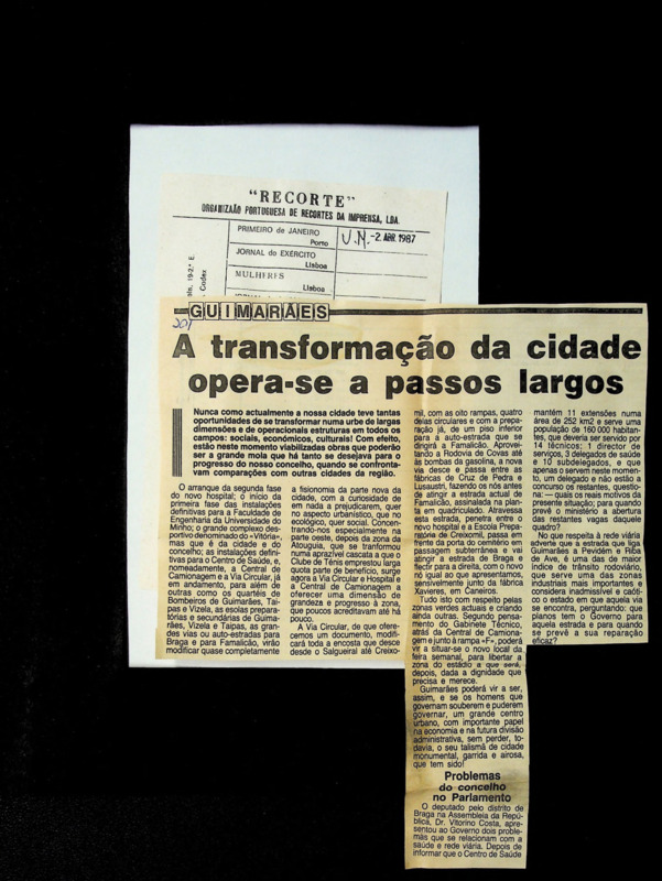  A transformação da cidade opera-se a passos largos 