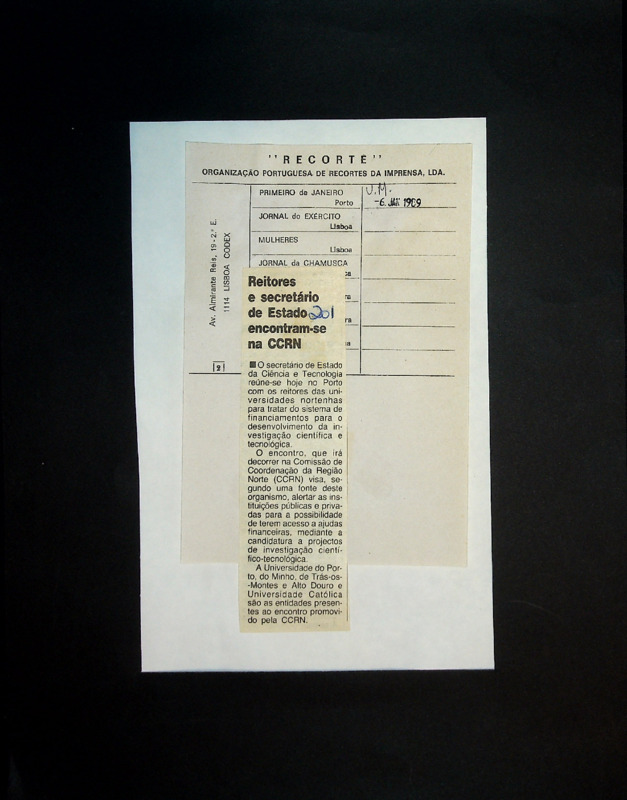  Reitores e secretário de Estado encontram-se na CCRN 