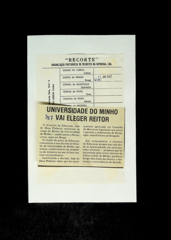  Universidade do Minho vai eleger reitor 