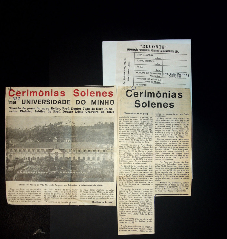  Cerimónias Solenes na Universidade do Minho 