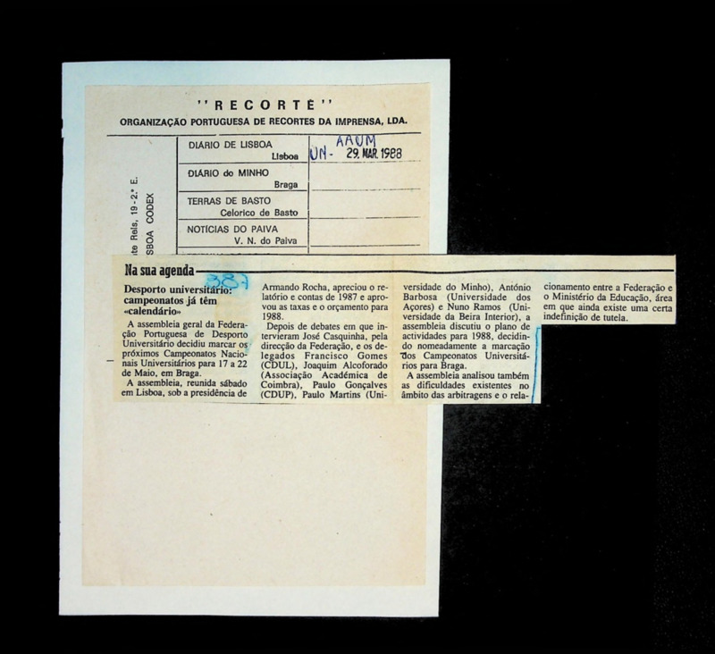  Desporto universitário: campeonatos já têm 