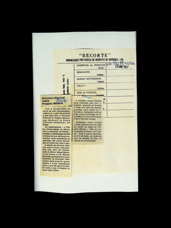  Encontro nacional sobre Projecto Minerva 