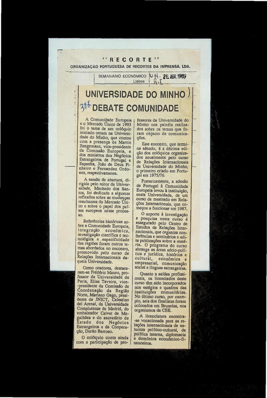  Universidade do Minho debate comunidade 