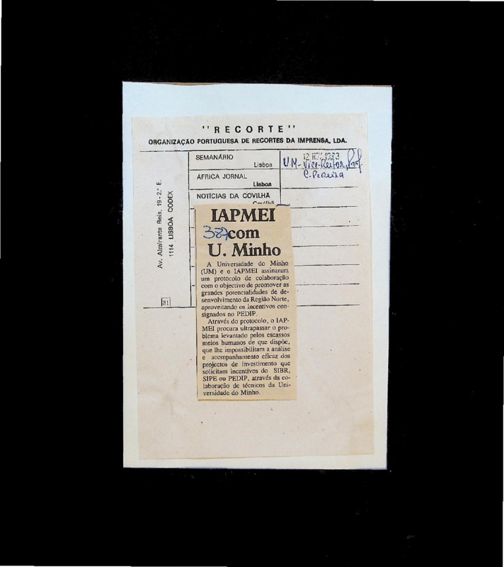  IAPMEI com U. Minho 