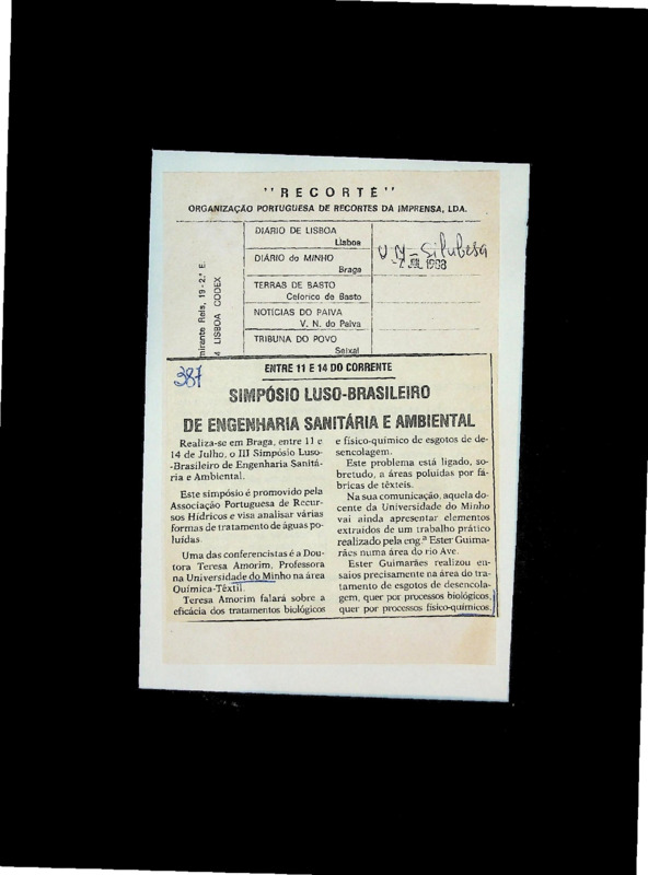  Simpósio luso-brasileiro de engenharia sanitária e ambiental 