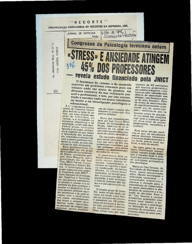  Congresso de Psicologia terminou ontem: 