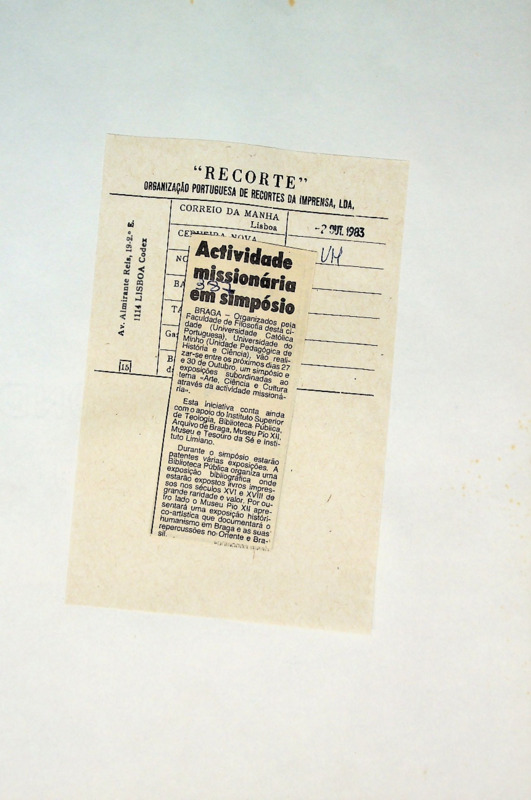  Actividade missionária em simpósio 