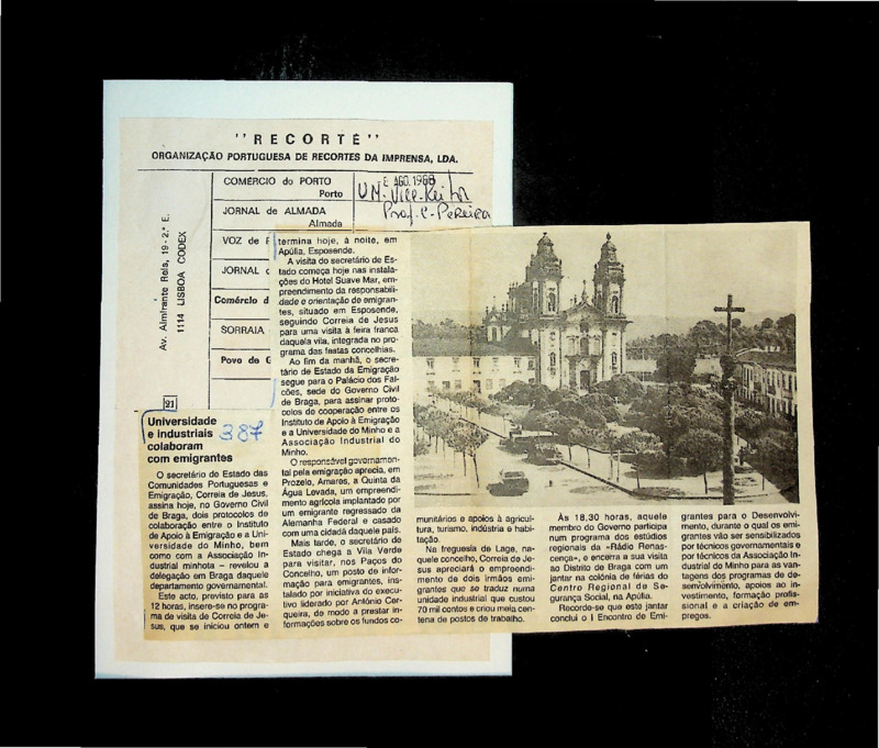  Universidade e industriais colaboram com emigrantes 