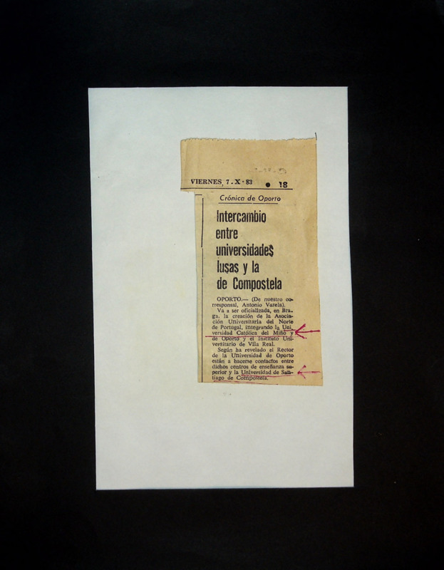  Intercambio entre universidades lusas y la de Compostela 