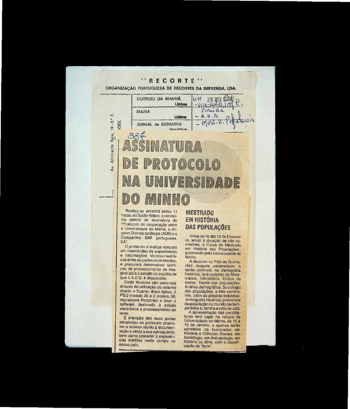  Assinatura de protocolo na Universidade do Minho 