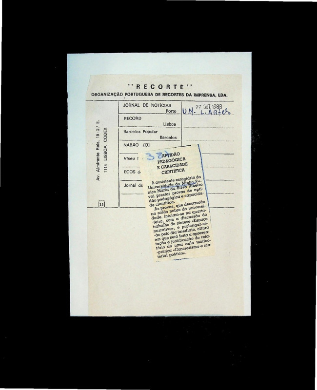  Aptidão pedagógica e capacidade científica 