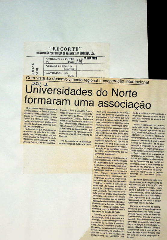  Universidades do Norte formaram uma associação 