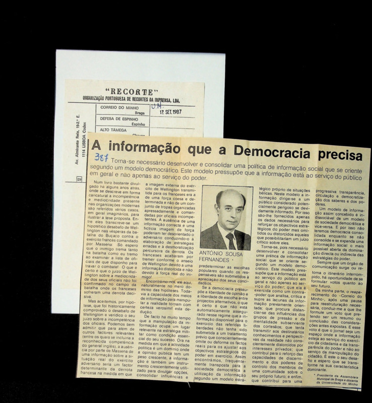  A informação que a democracia precisa 