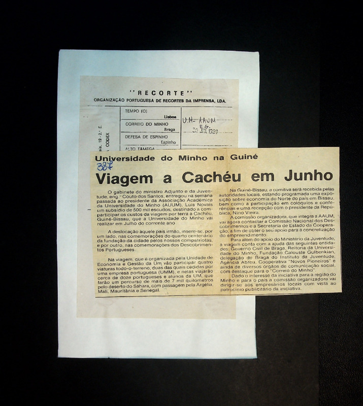  Universidade do Minho na Guiné: viagem a Cacheu em Junho 