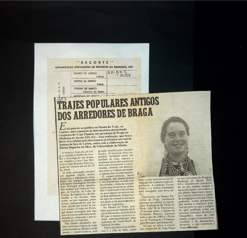  Trajes populares antigos dos arredores de Braga 