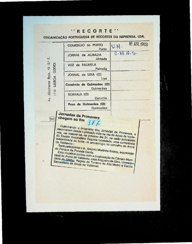  Jornadas da Primavera chegam ao fim 