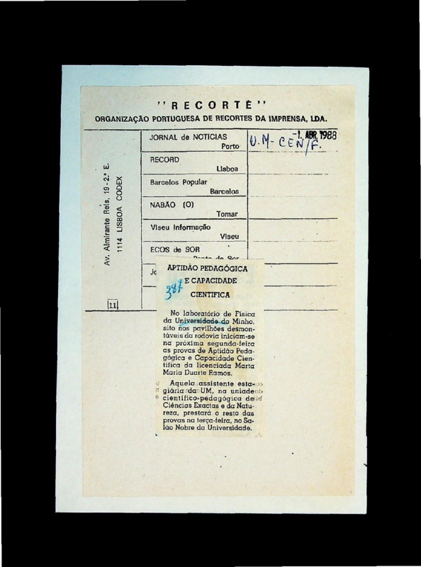  Aptidão pedagógica e capacidade científica 