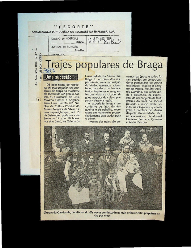  Trajes populares de Braga: uma sugestão 