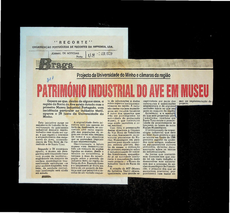  Património industrial do Ave em museu 