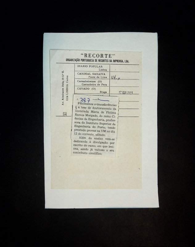  Tese de Doutoramento de Maria de Fátima Ramos Morgado 