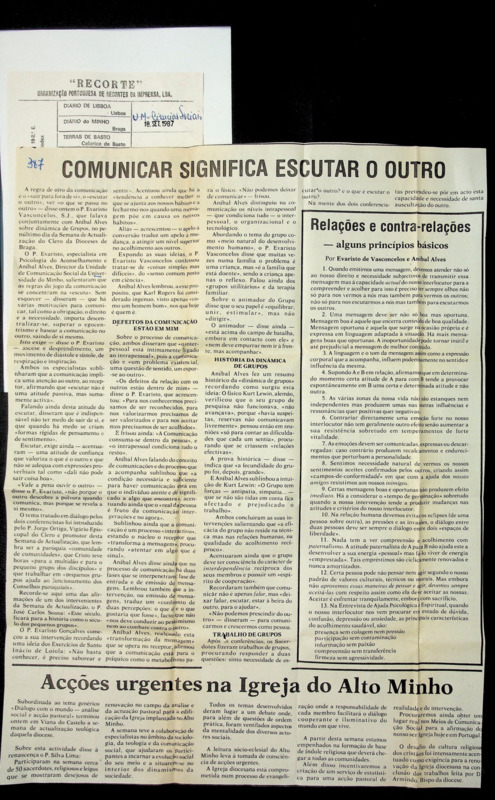  Comunicar significa escutar o outro 