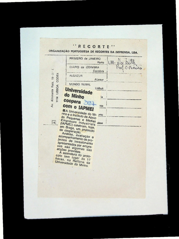  Universidade do Minho coopera com o IAPMEI 