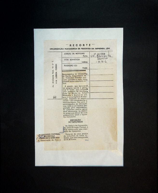  Actividade cultural na Escola Francisco Sanches 