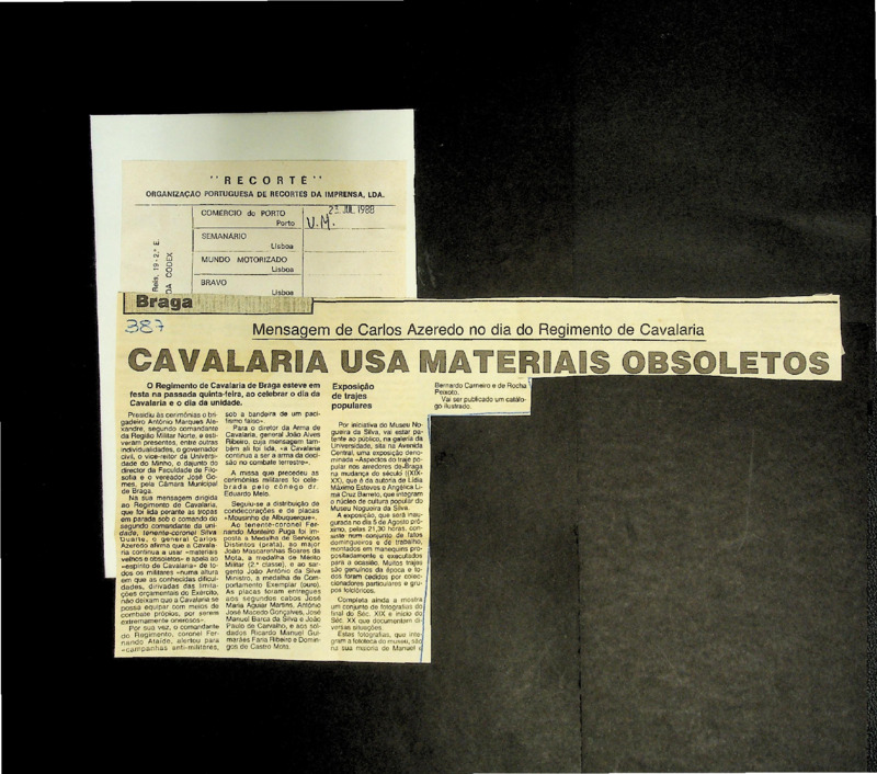  Exposição de trajes populares 