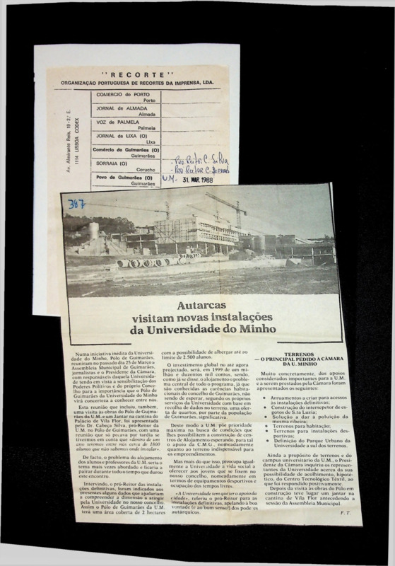  Autarcas visitam novas instalações da Universidade do Minho 