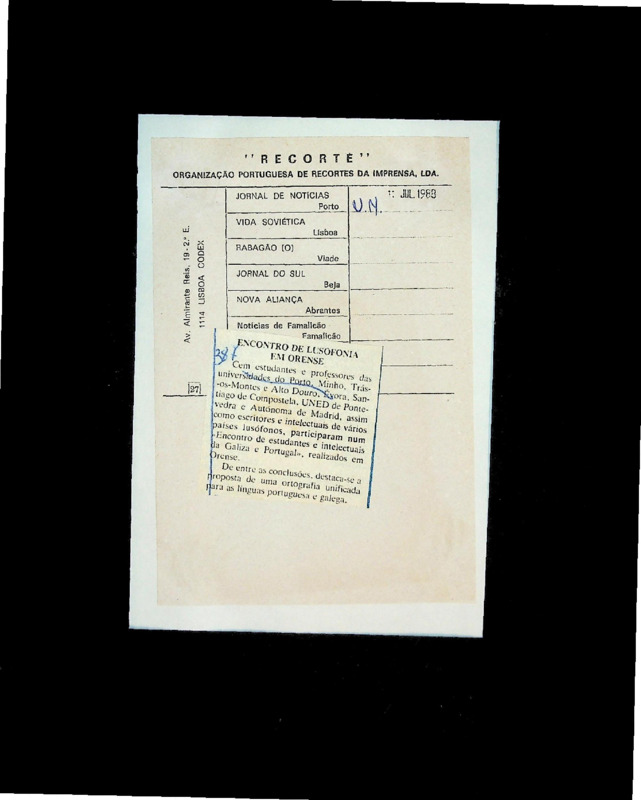  Encontro de lusofonia em Ourense 