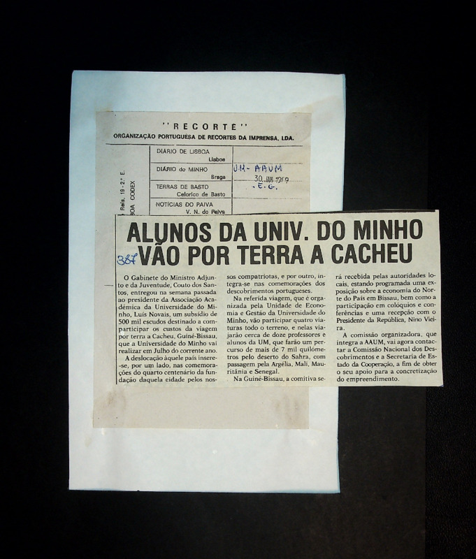  Alunos da Univ. do Minho vão por terra a Cacheu 