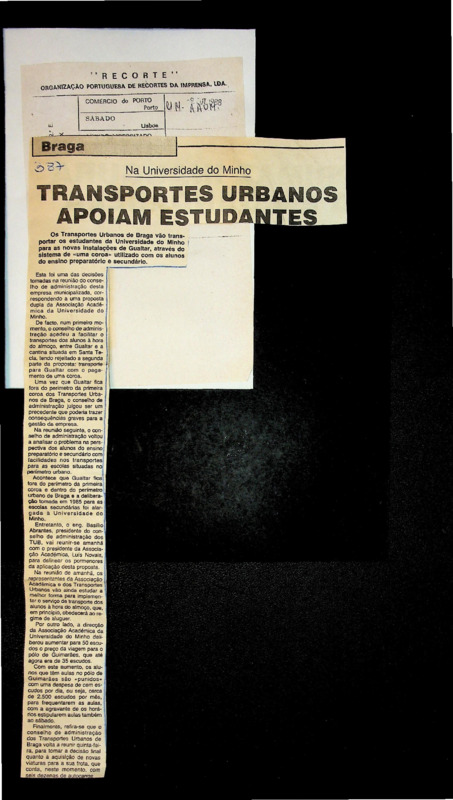  Transportes urbanos apoiam estudantes 