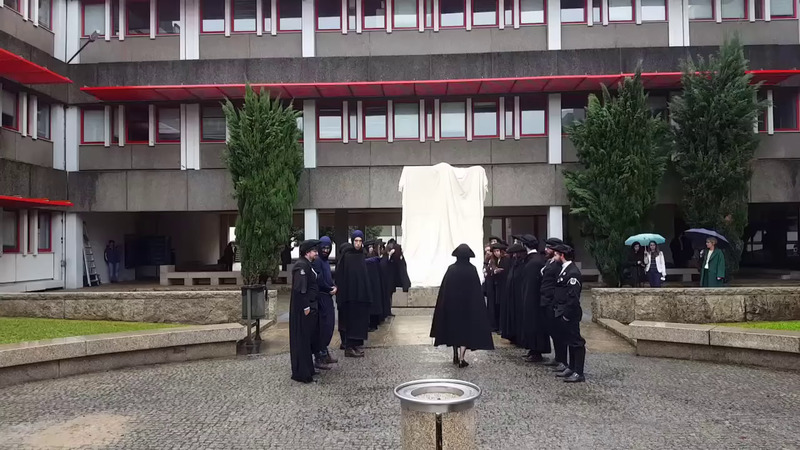  Homenagem a Vítor Aguiar e Silva: descerramento de escultura  “Artes, Humanidades e Engenharia” 