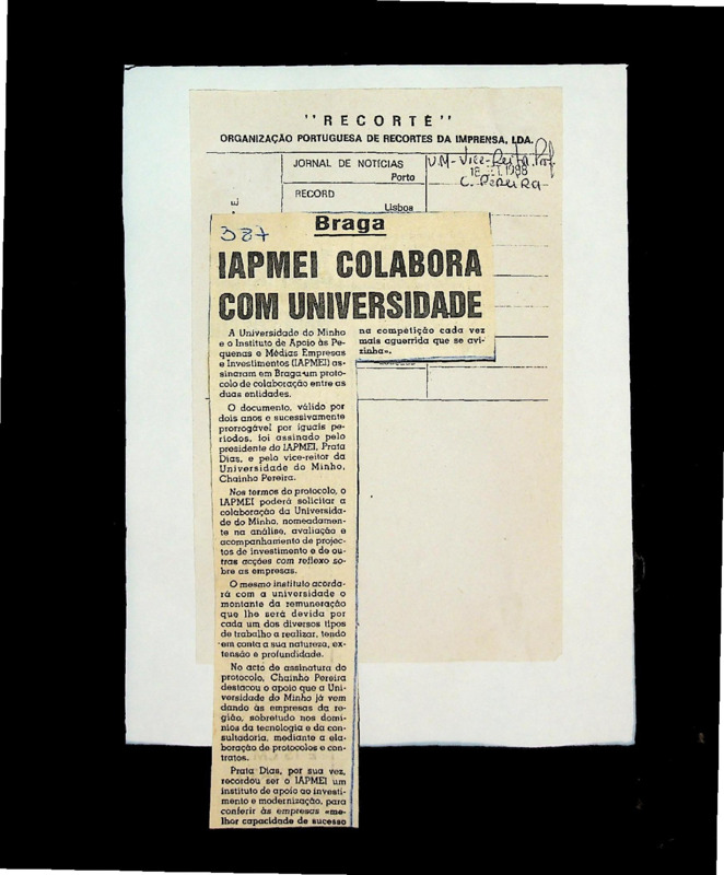  IAPMEI colabora com Universidade 