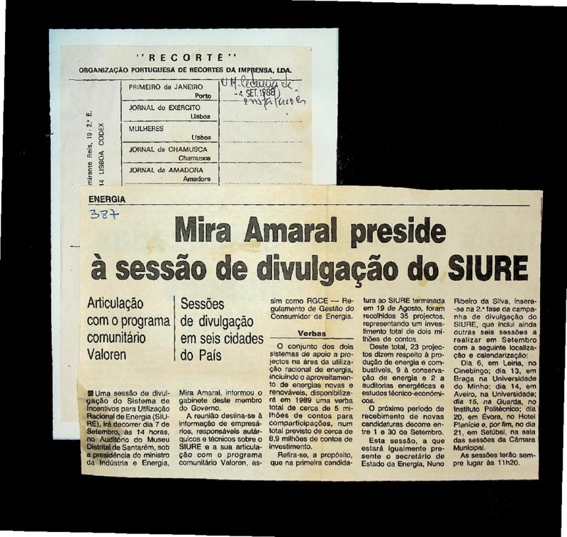  Mira Amaral preside a sessão de divulgação do SIURE 