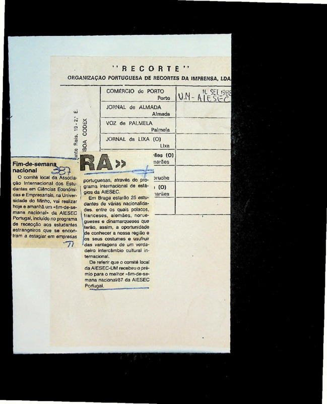  Fim-de-semana nacional 