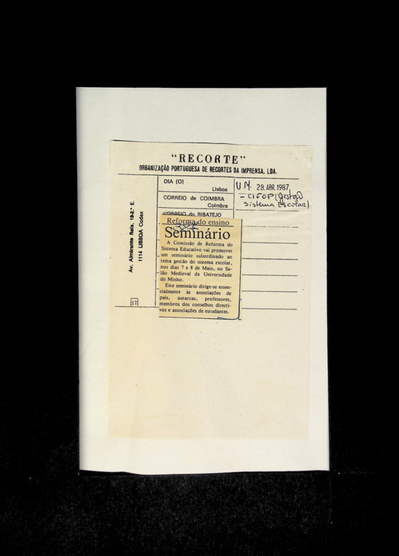  Reforma do ensino: seminário 