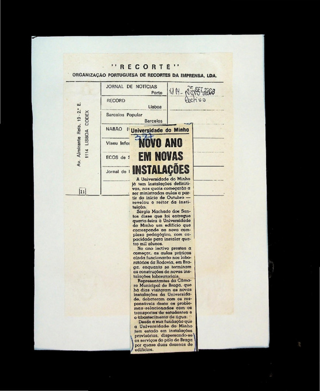  Novo ano em novas instalações 