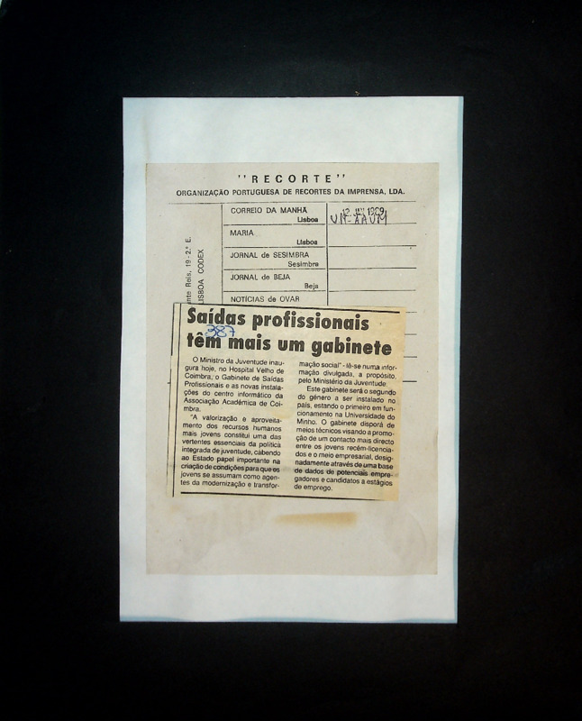  Saídas profissionais têm mais um gabinete 