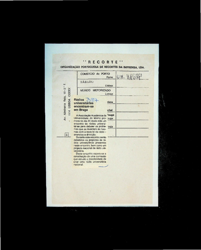  Rádios universitárias encontram-se em Braga 