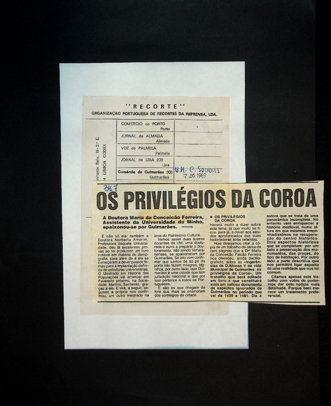  Os privilégios da Coroa 